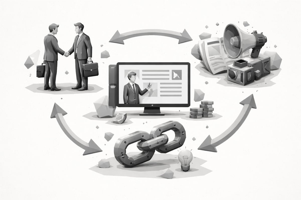 Relationship-based linkbuilding