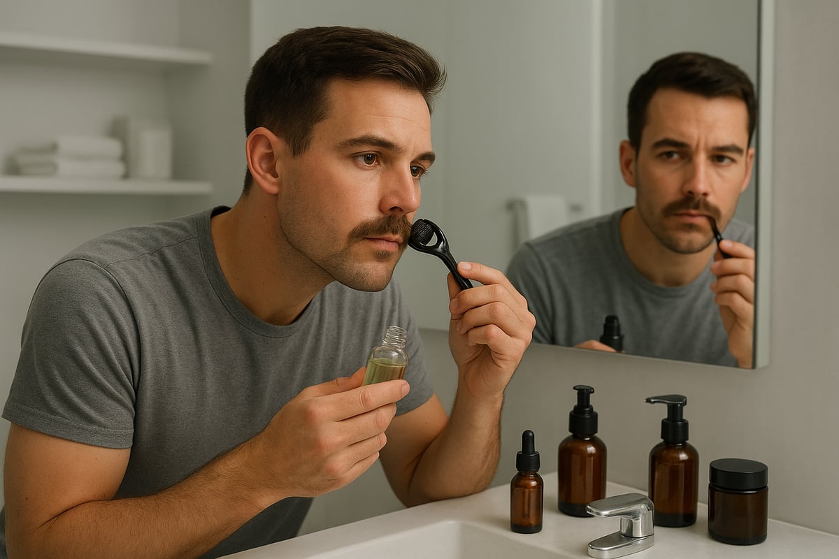 How to Build an Effective Mustache Growth Routine