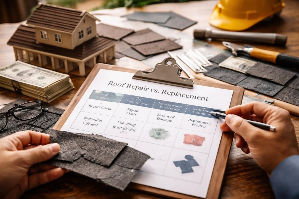 Repair versus replacement decision
