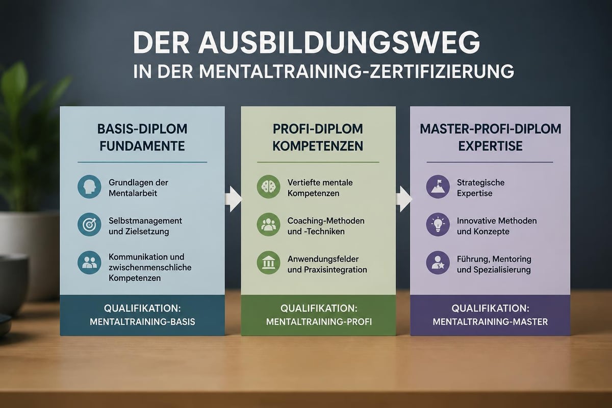 Ausbildungsstufen Mentaltraining