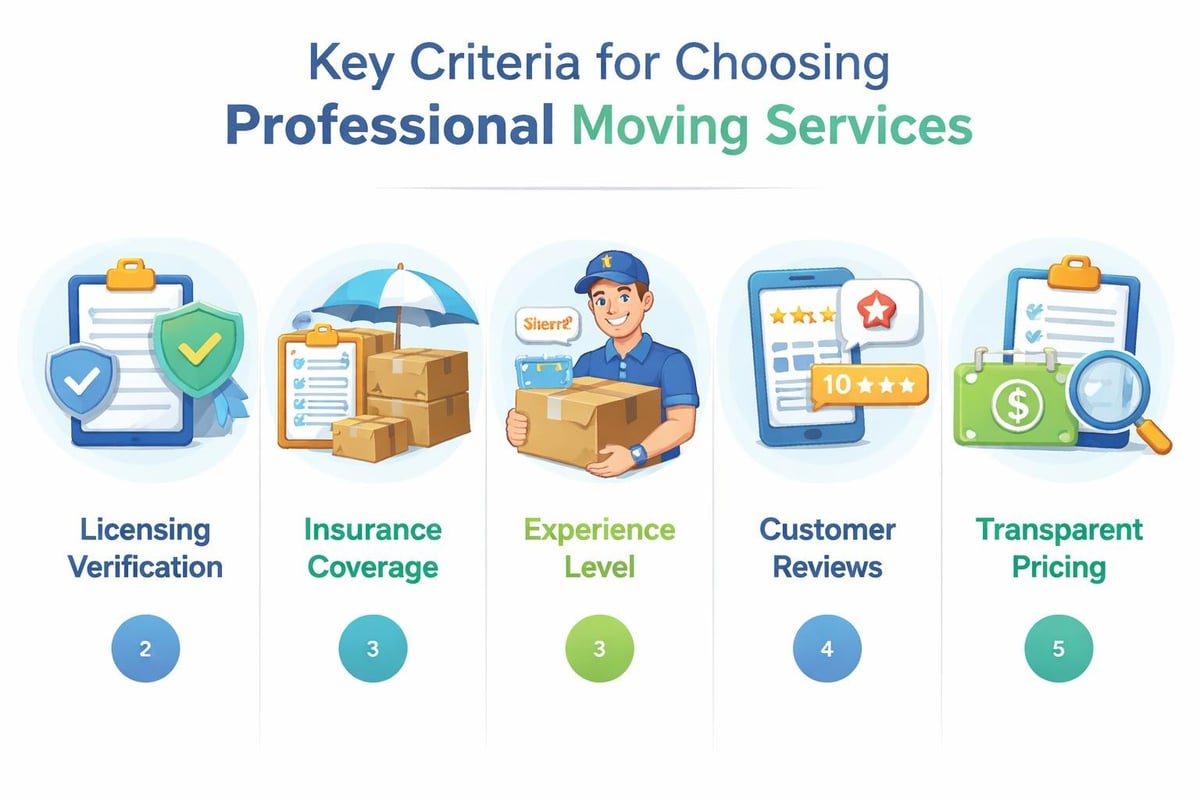 Factors to evaluate when selecting movers