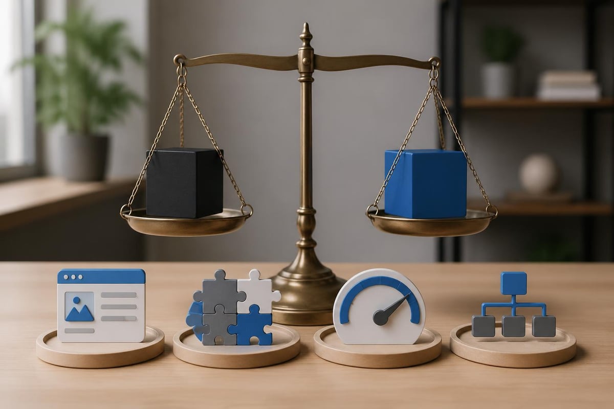 SEO-Vergleich Wix WordPress