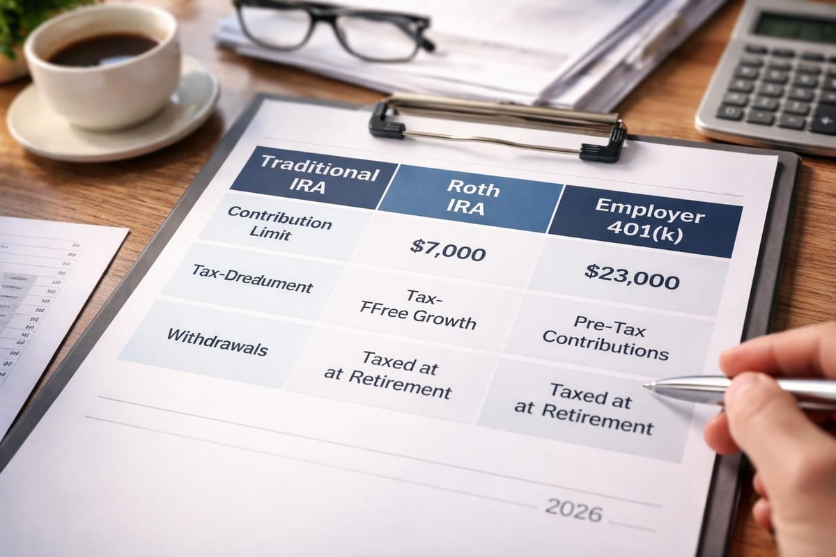 Tax-advantaged retirement accounts
