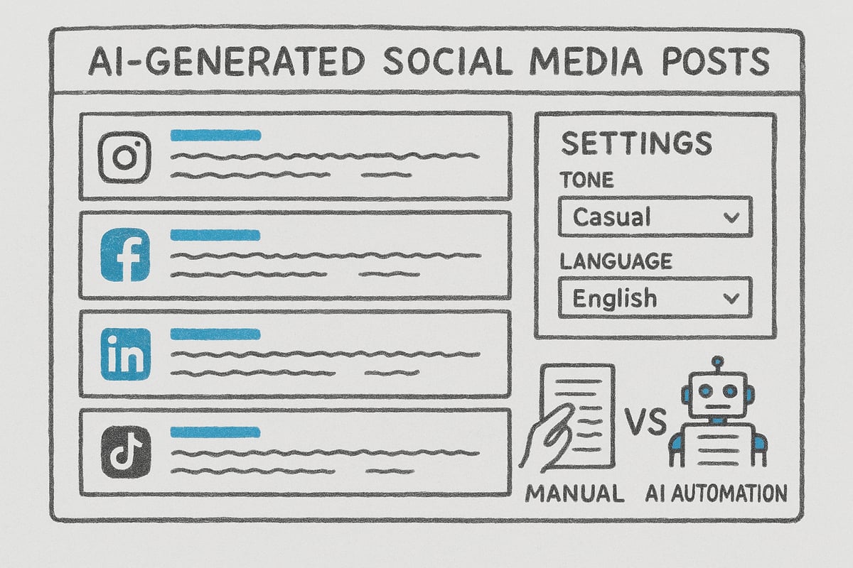 What Is an AI Social Media Post Generator and How Does It Work?