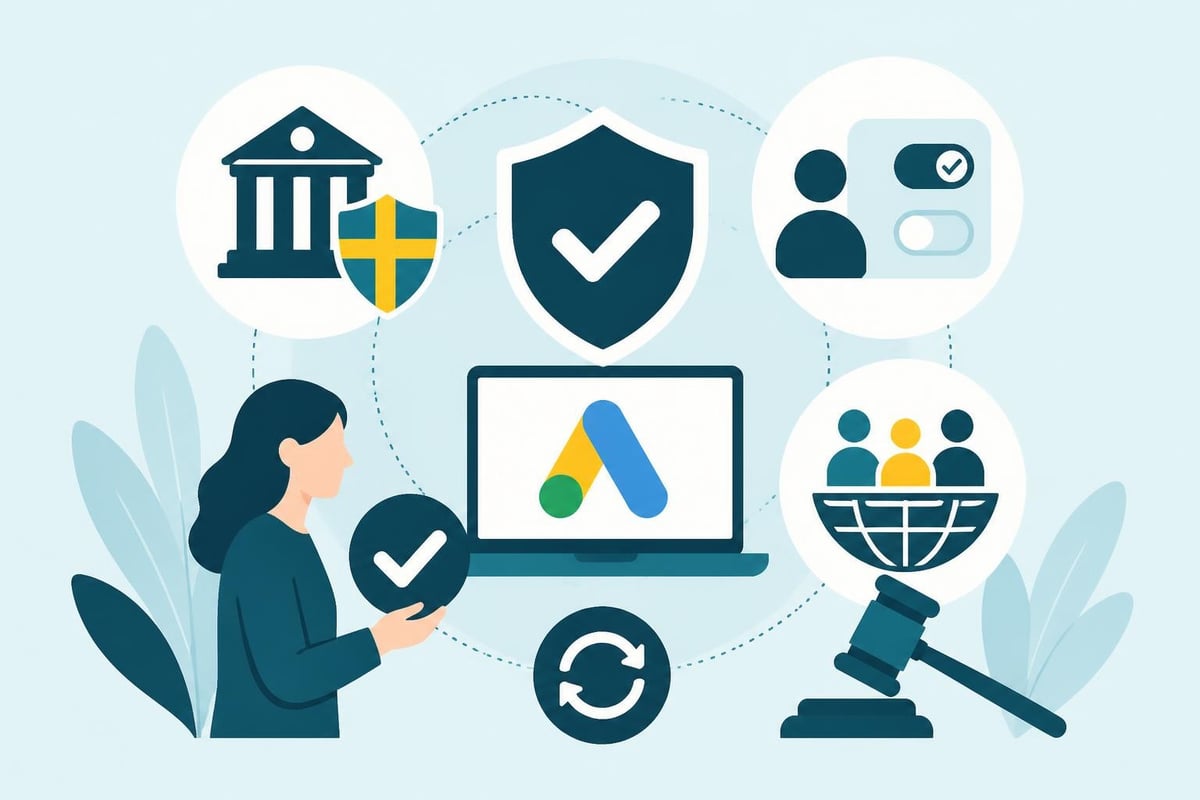 Google Ads regelefterlevnad för svenska företag