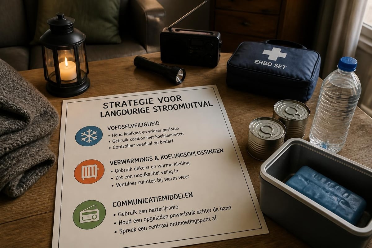Voorbereiding langdurige stroomstoring