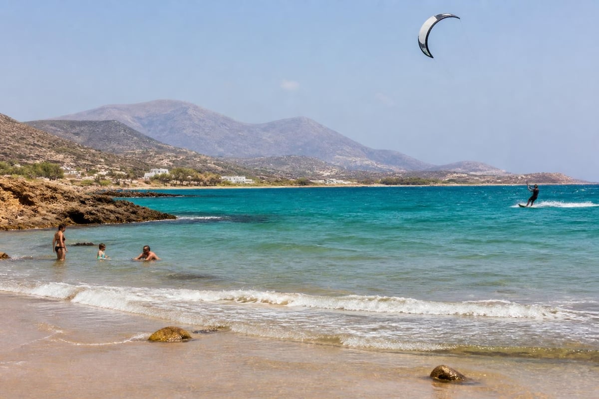 Naxos beach diversity