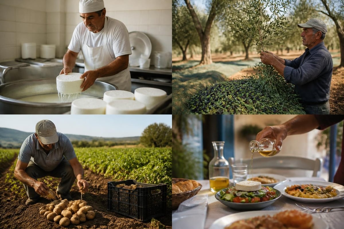 Naxos food culture