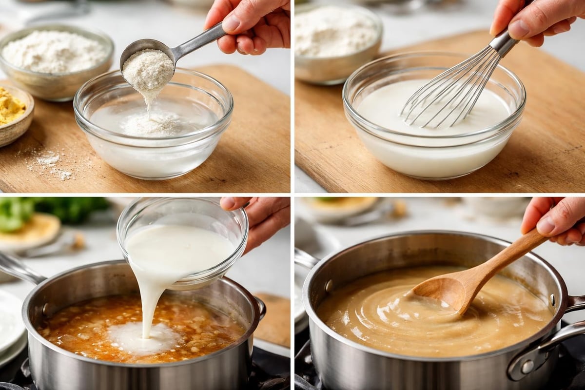 Corn flour cooking techniques