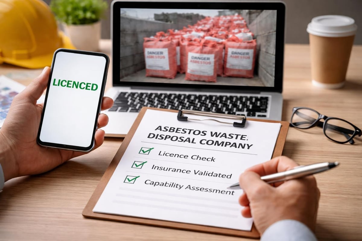 Disposal company selection