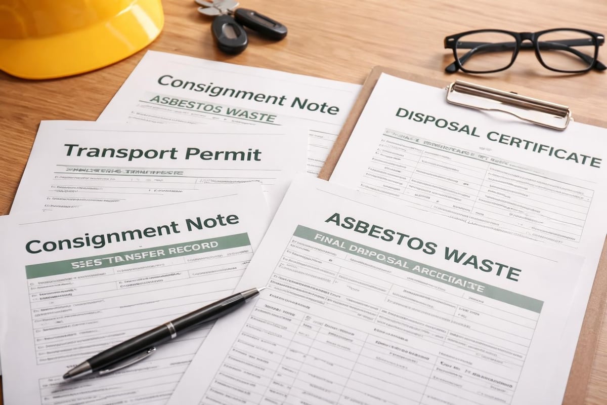 Disposal documentation workflow