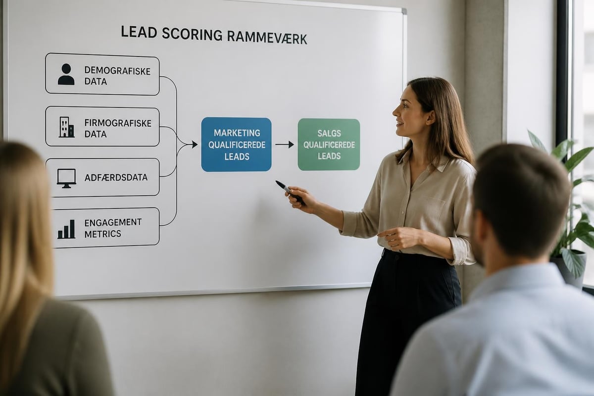 B2B lead scoring