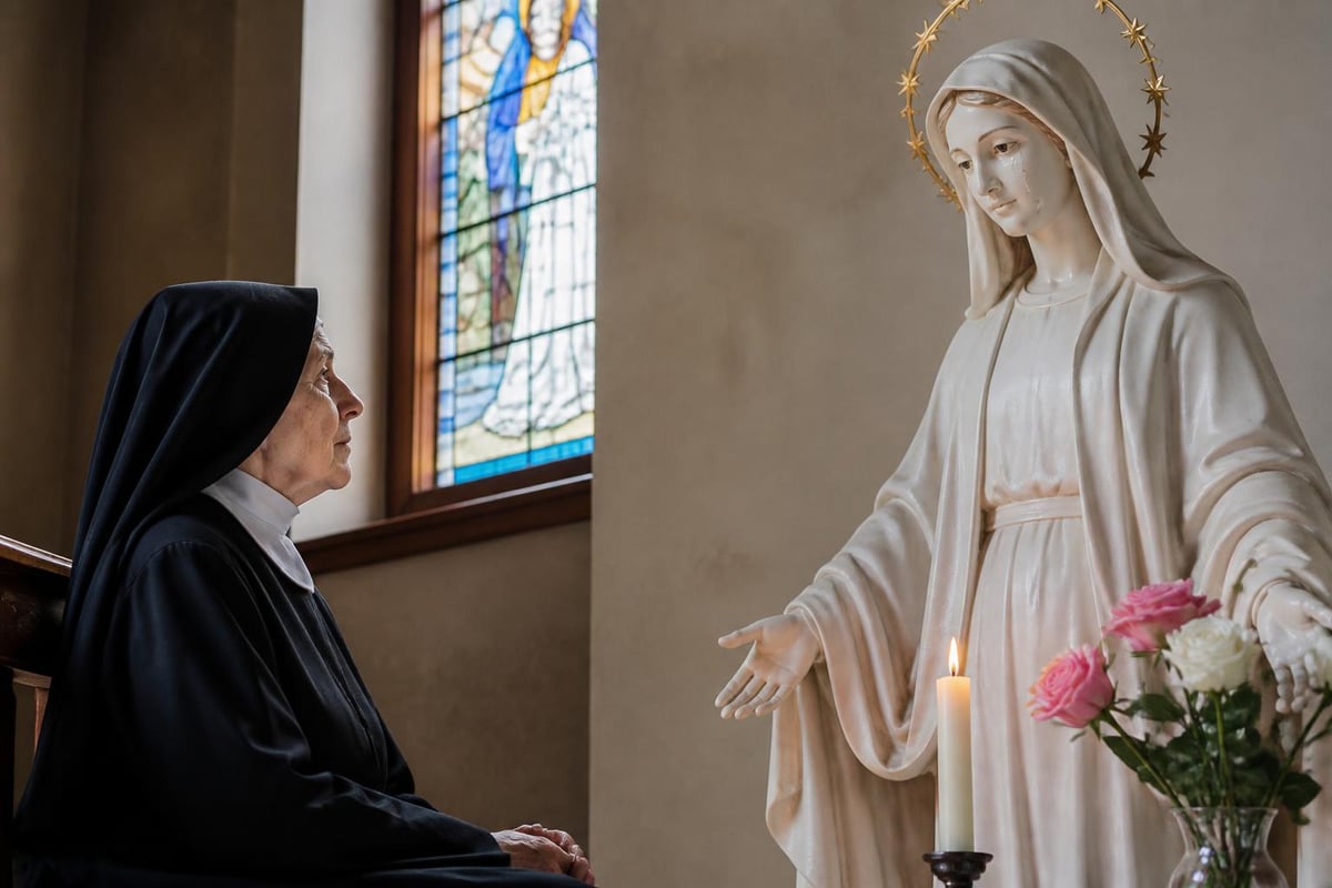 Sister Amalia apparitions content