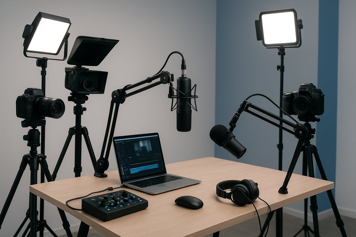 Advanced Gear and Software for Pro-Level Video Podcasts
