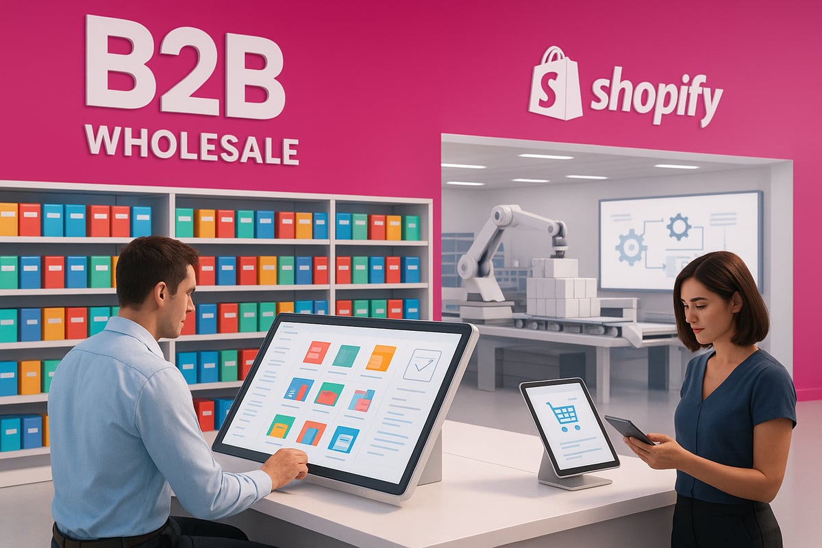 Vad är Shopify B2B Wholesale & Varför är det Framtiden?