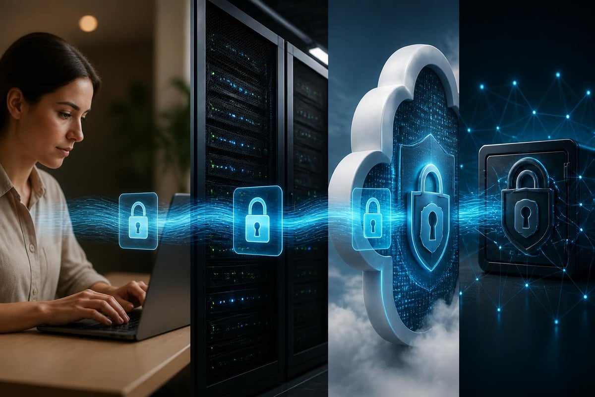 Cloud encryption layers