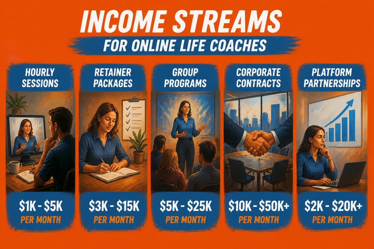 Online coaching revenue models