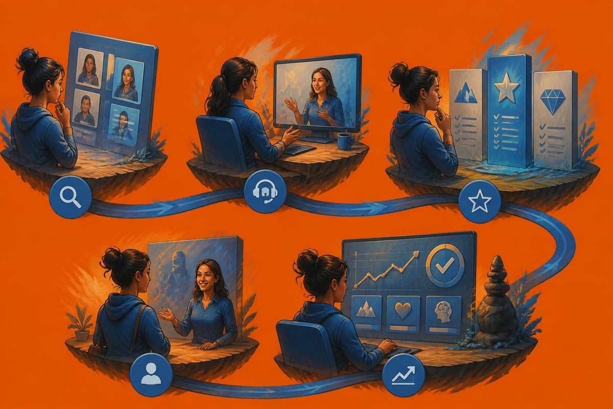 Client acquisition funnel