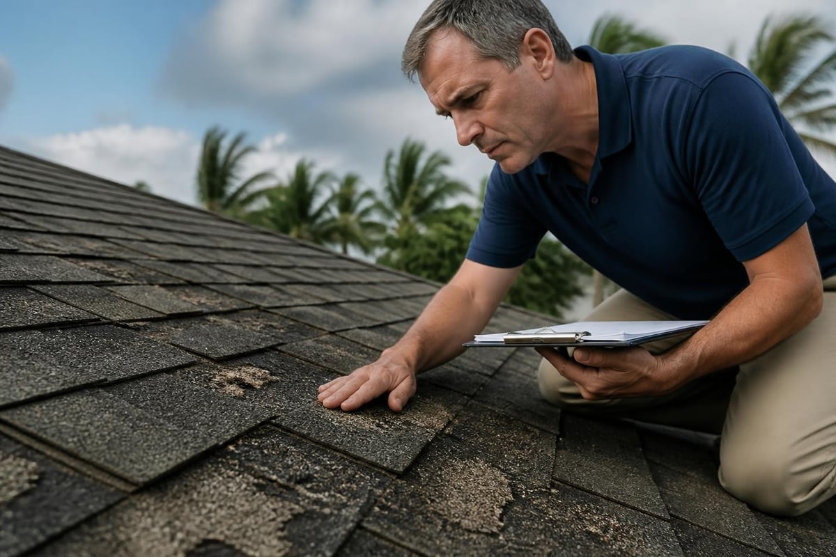 Insurance evaluation factors for roof claims