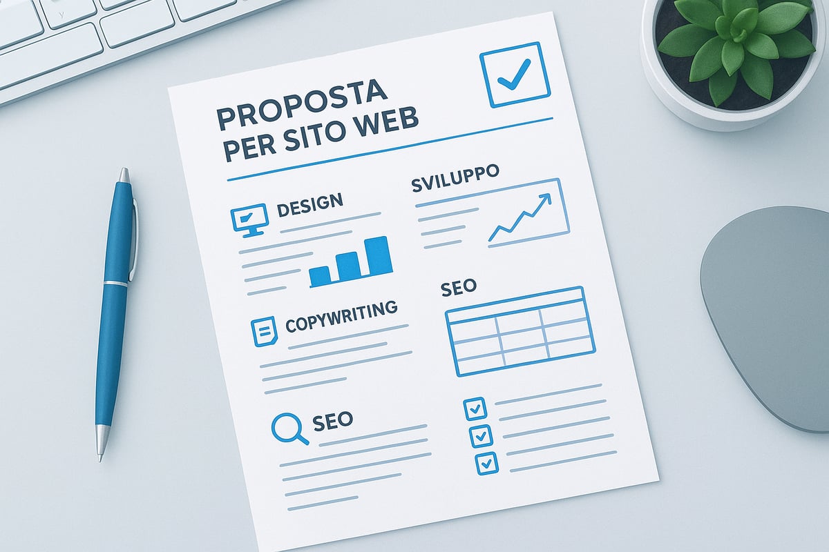 Struttura di un Preventivo per Sito Web: Voci e Dettagli