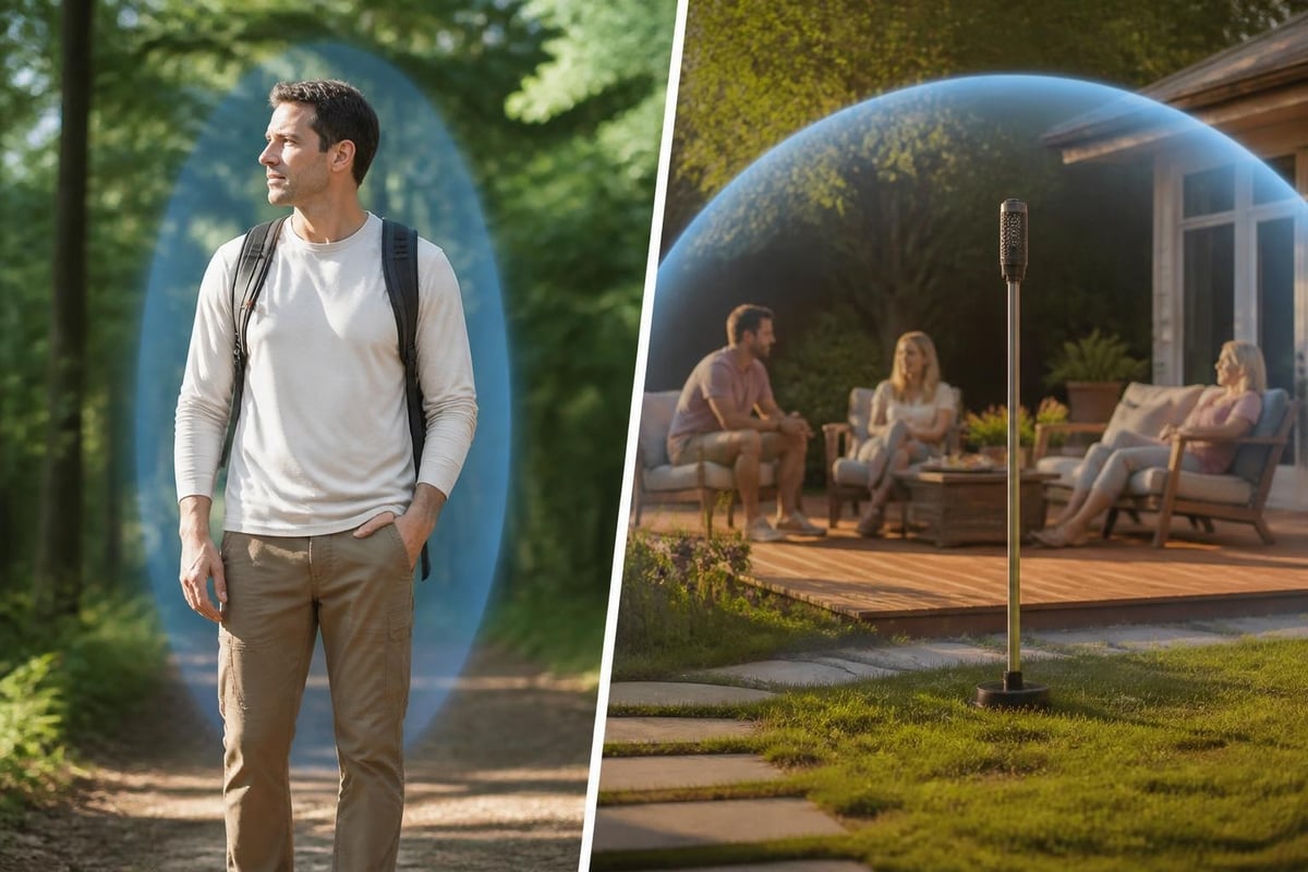 Spatial versus wearable mosquito protection