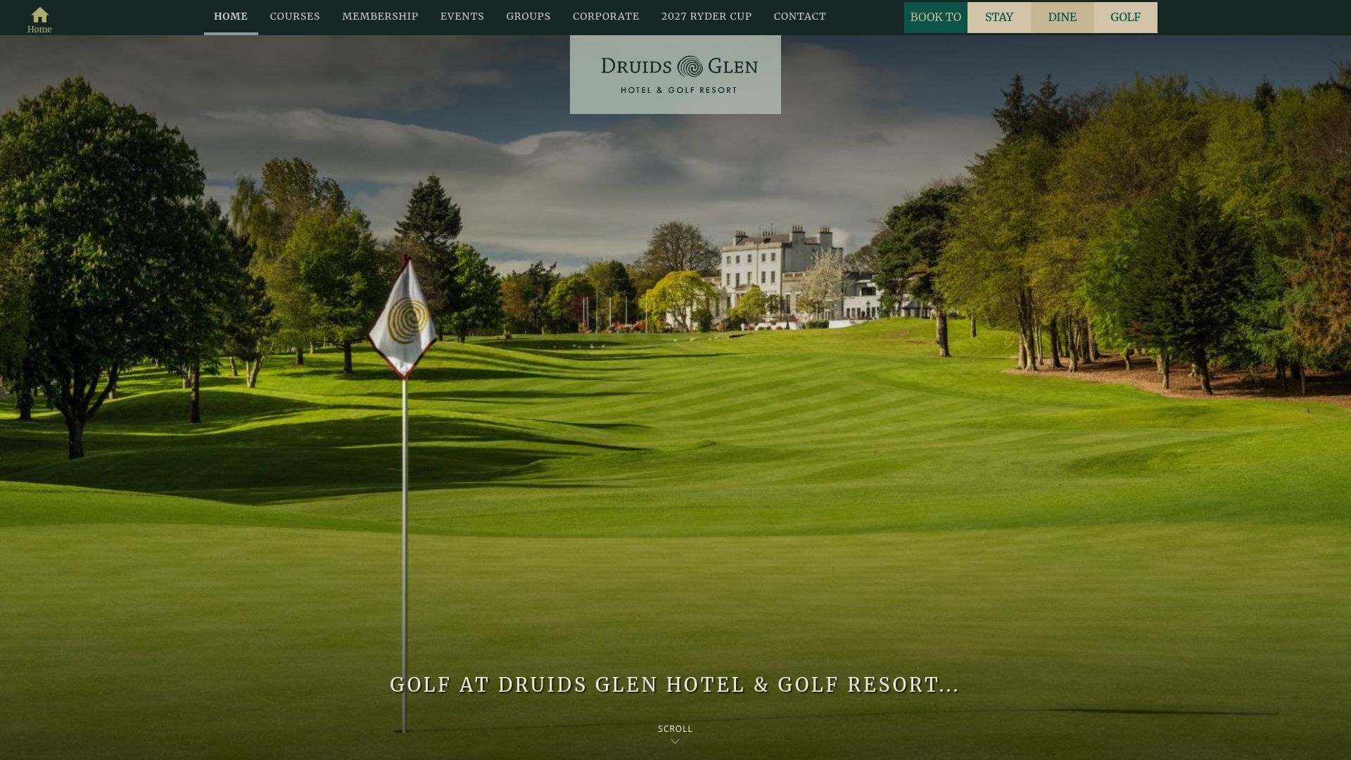 9 Fantastiska Dublins Bästa Golfbanor Att Prova 2025 - Druids Glen Golf Club