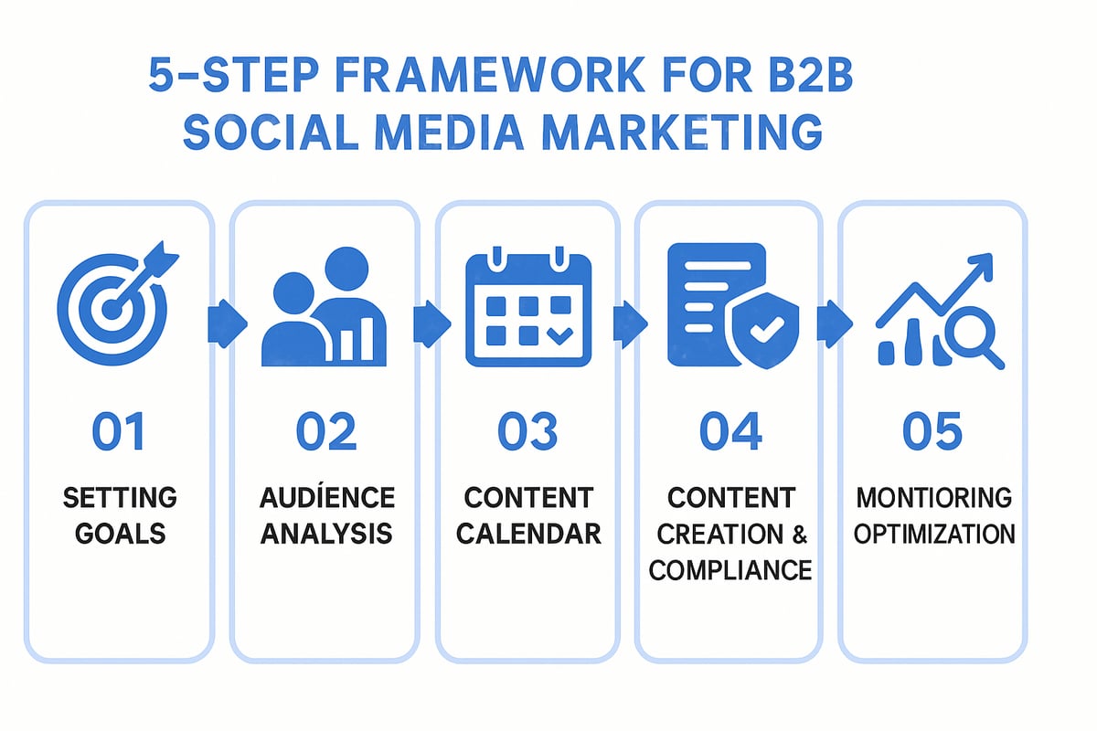 Step-by-Step B2B Social Media Strategy Framework for 2025