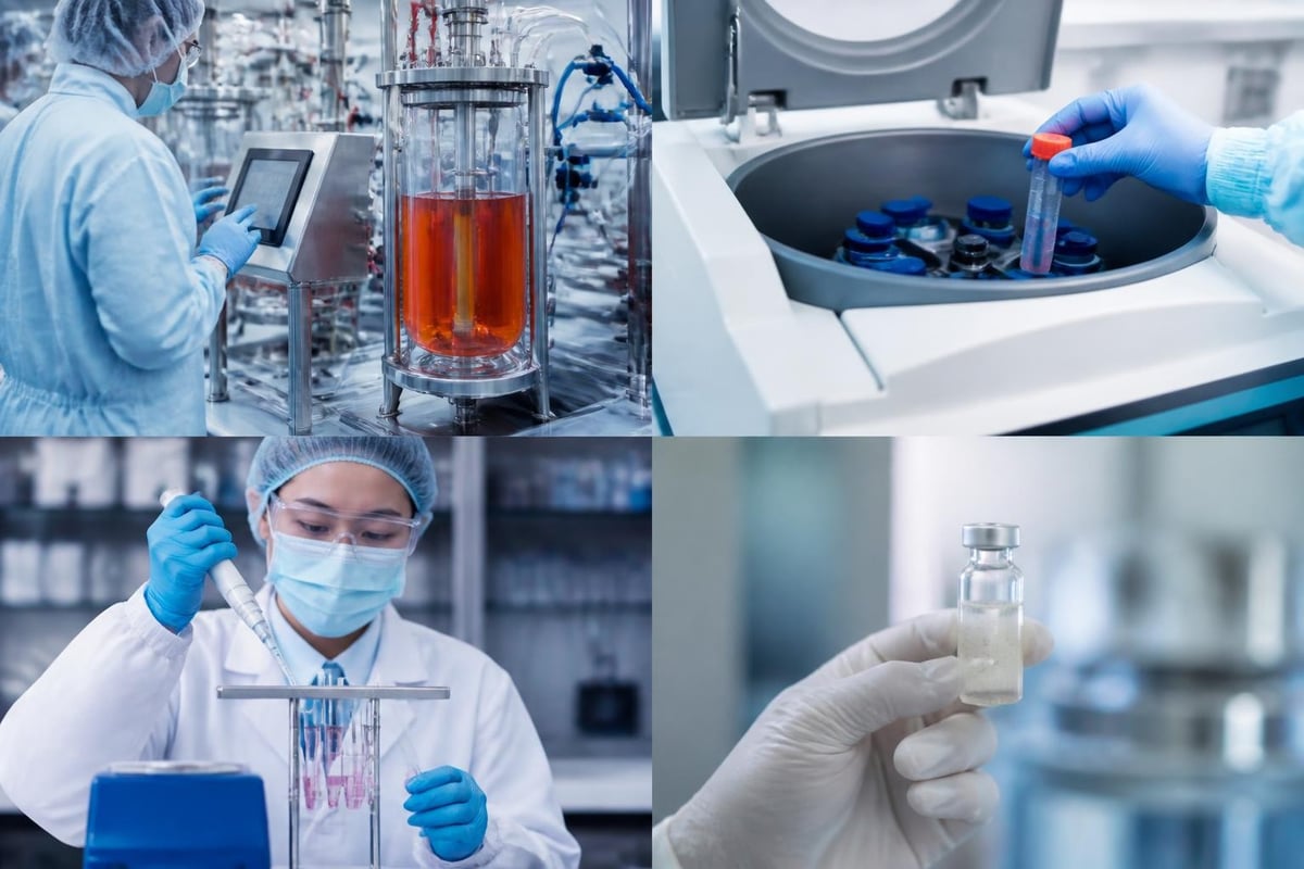 Exosome production workflow