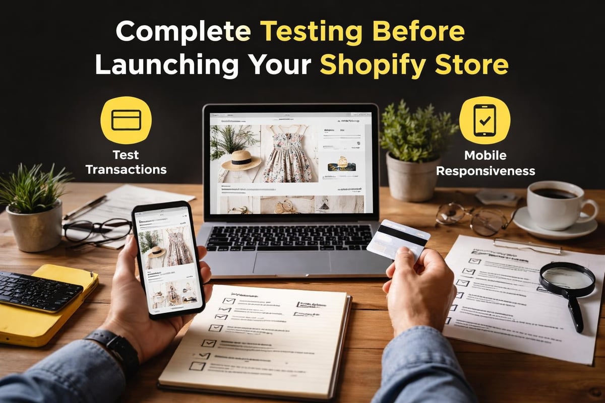 Pre-launch testing checklist