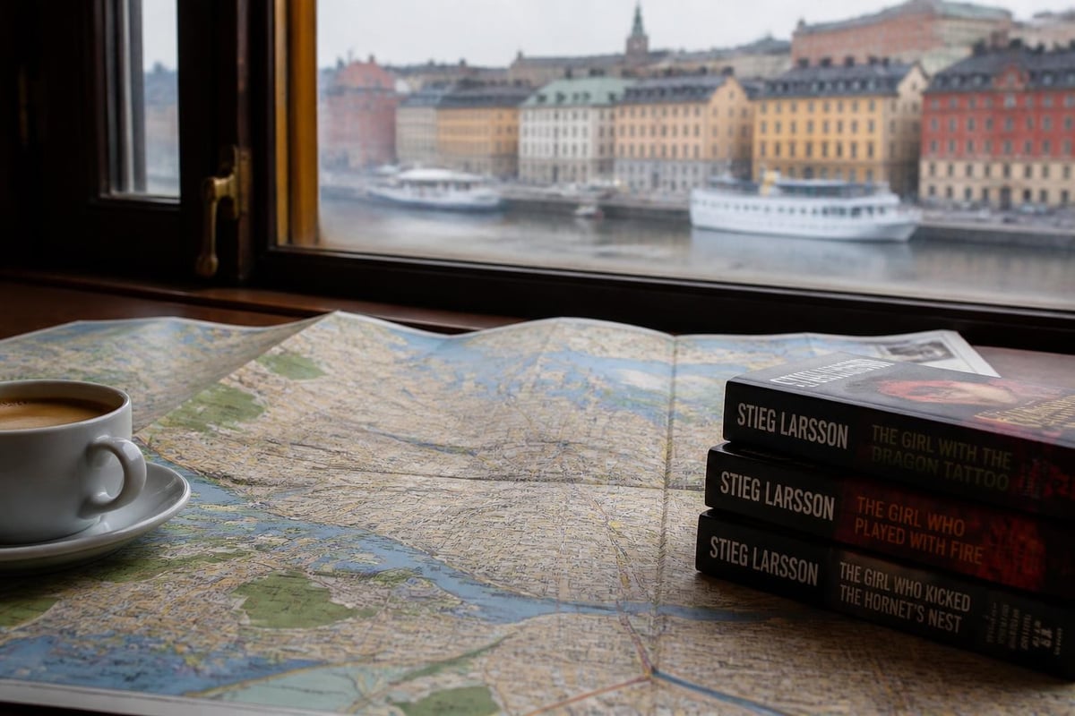 Millennium series literary map