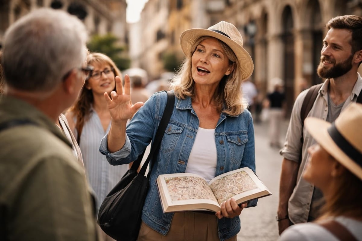 Guided walking trip advantages