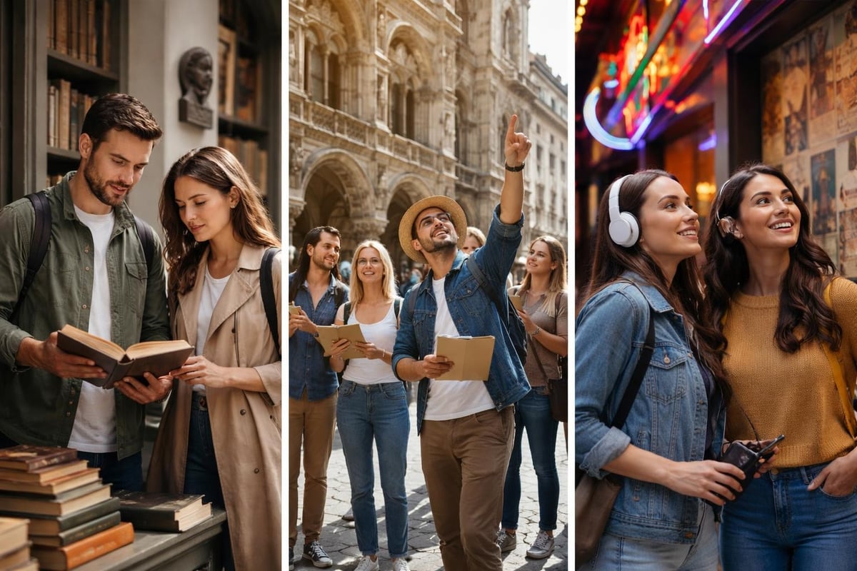 Thematic walking trip options