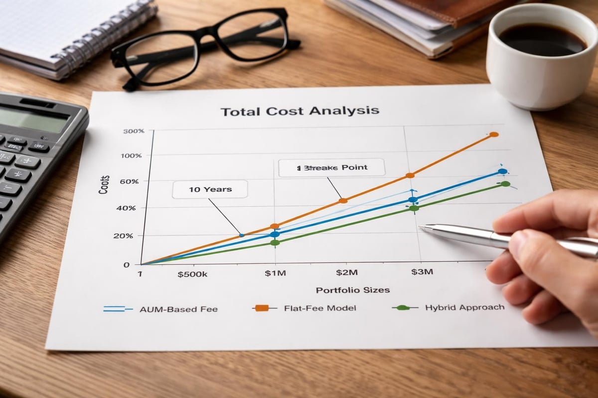 Wealth management fee comparison