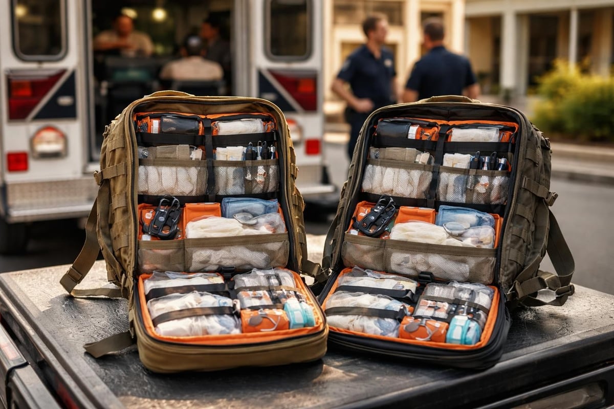Cross-loading medical supplies strategy