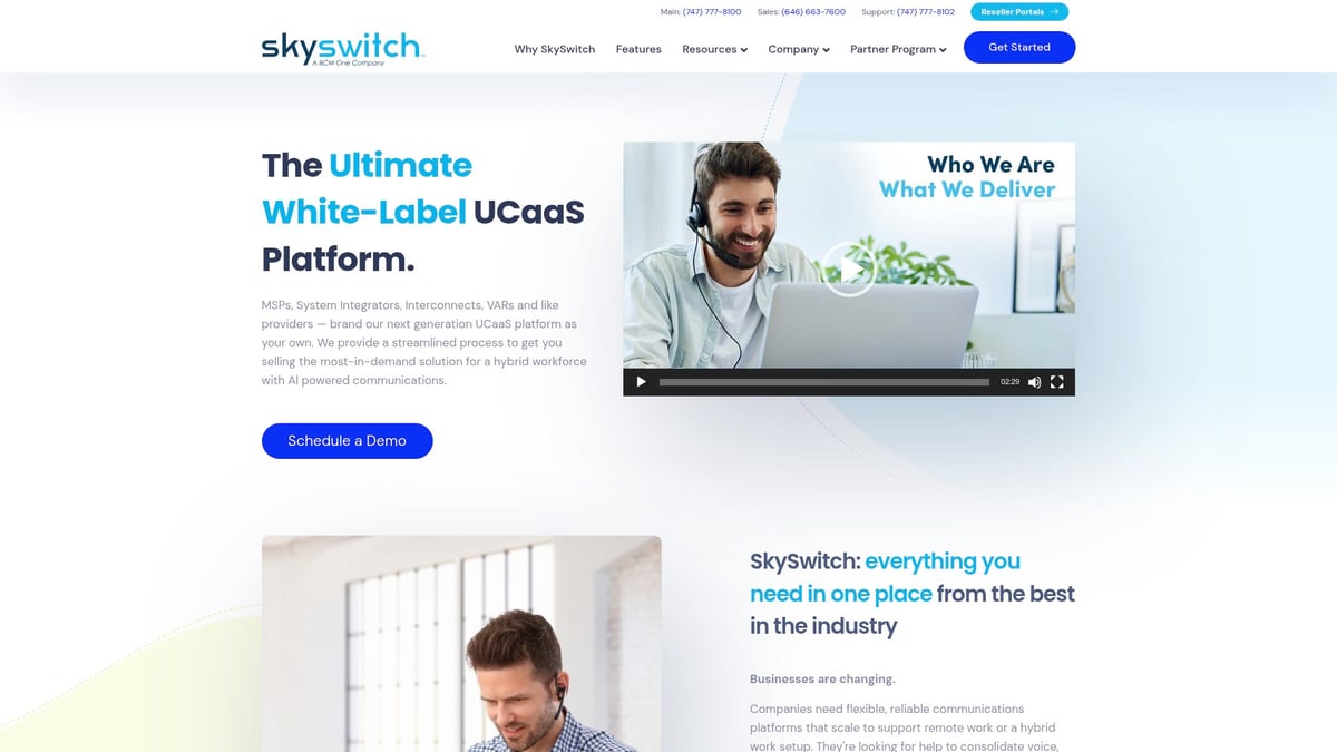 7 Top White Label VoIP Solutions to Watch in 2025 - SkySwitch