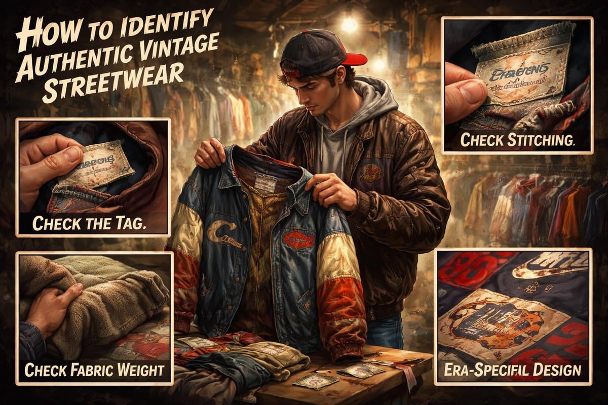 Vintage streetwear authentication