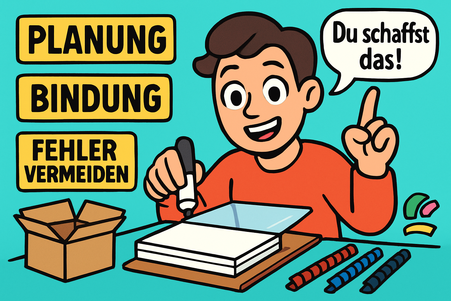 Schritt-für-Schritt: Perfekte Klebebindung erstellen