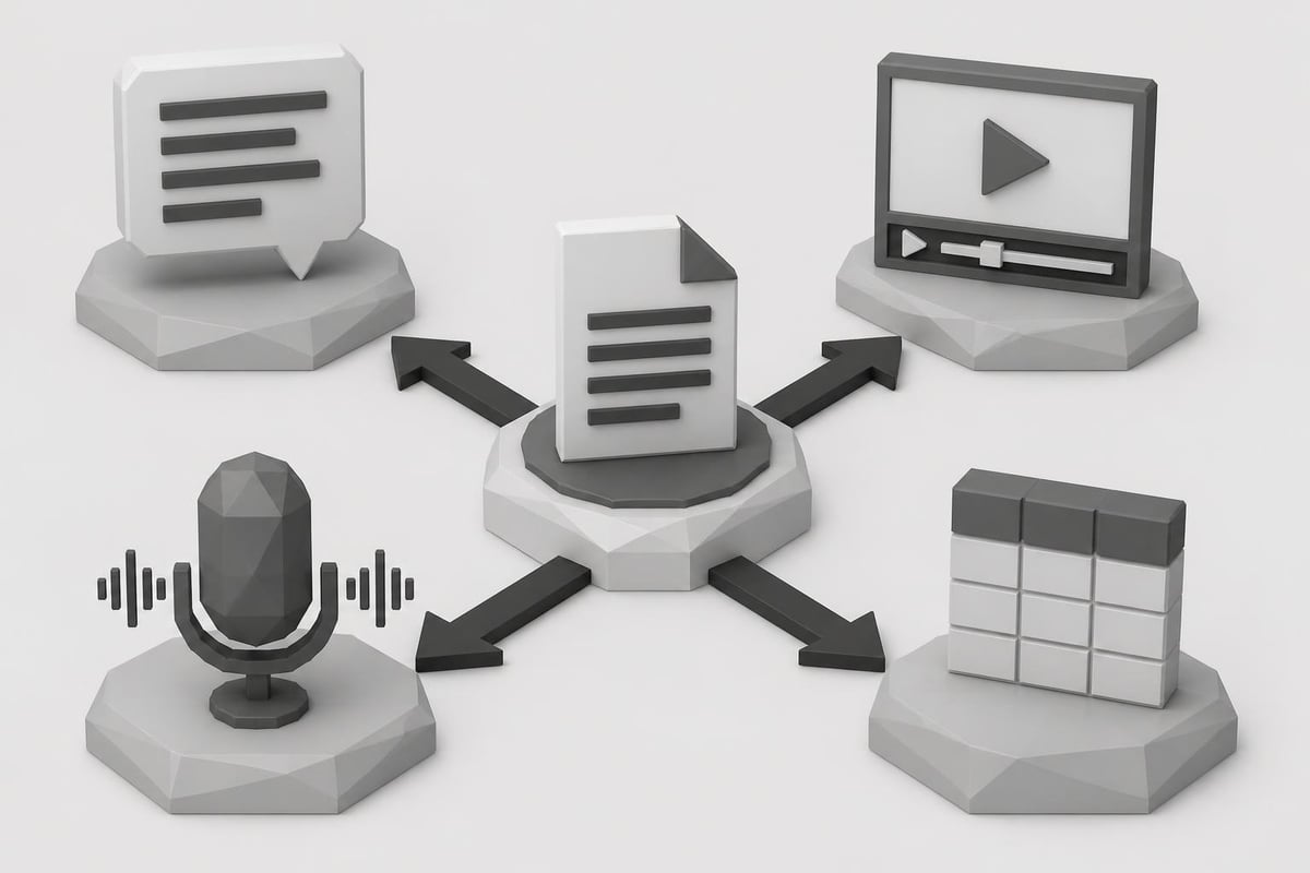 Multi-channel content strategy