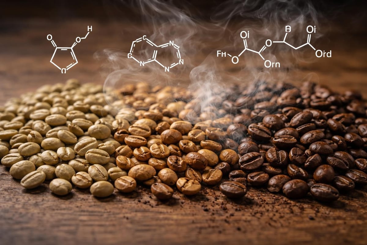 Coffee flavor compound development