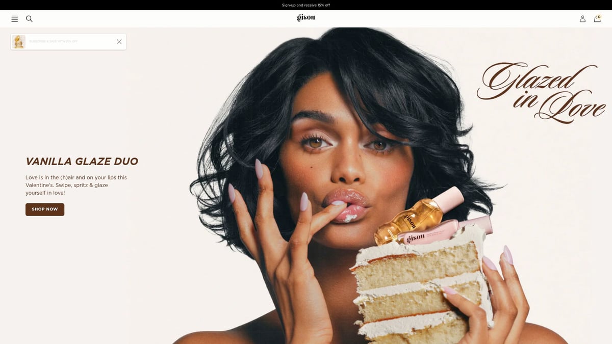 12 Inspirerende Webshop Designs Voor 2026 - Gisou