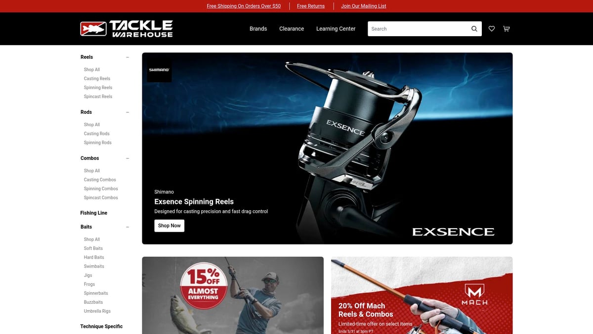 7 Best Fishing Bait Store Near Me Picks for 2026 Anglers - Tackle Warehouse – Online Bait Specialist