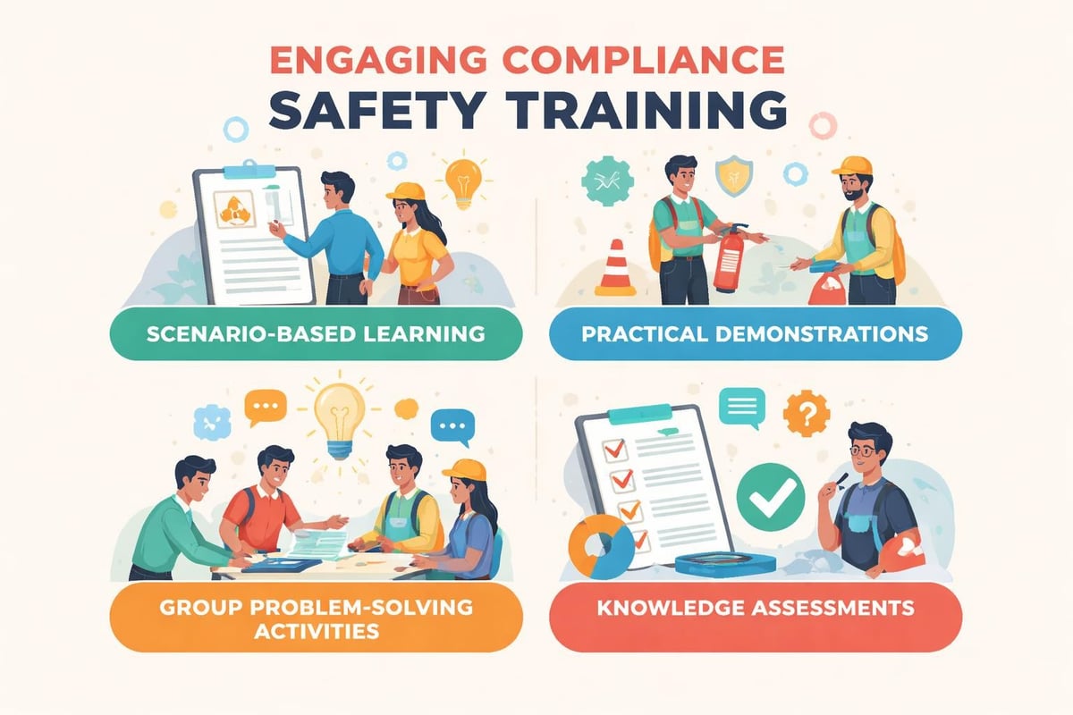 Interactive safety training methods