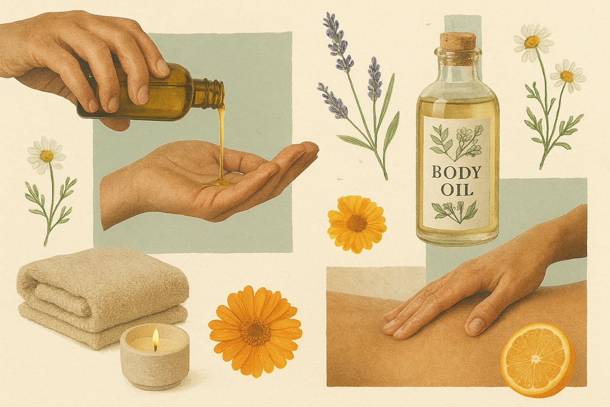How to Use Essential Oil Body Oils: Step-by-Step Rituals