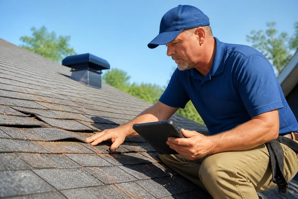 Roof inspection process