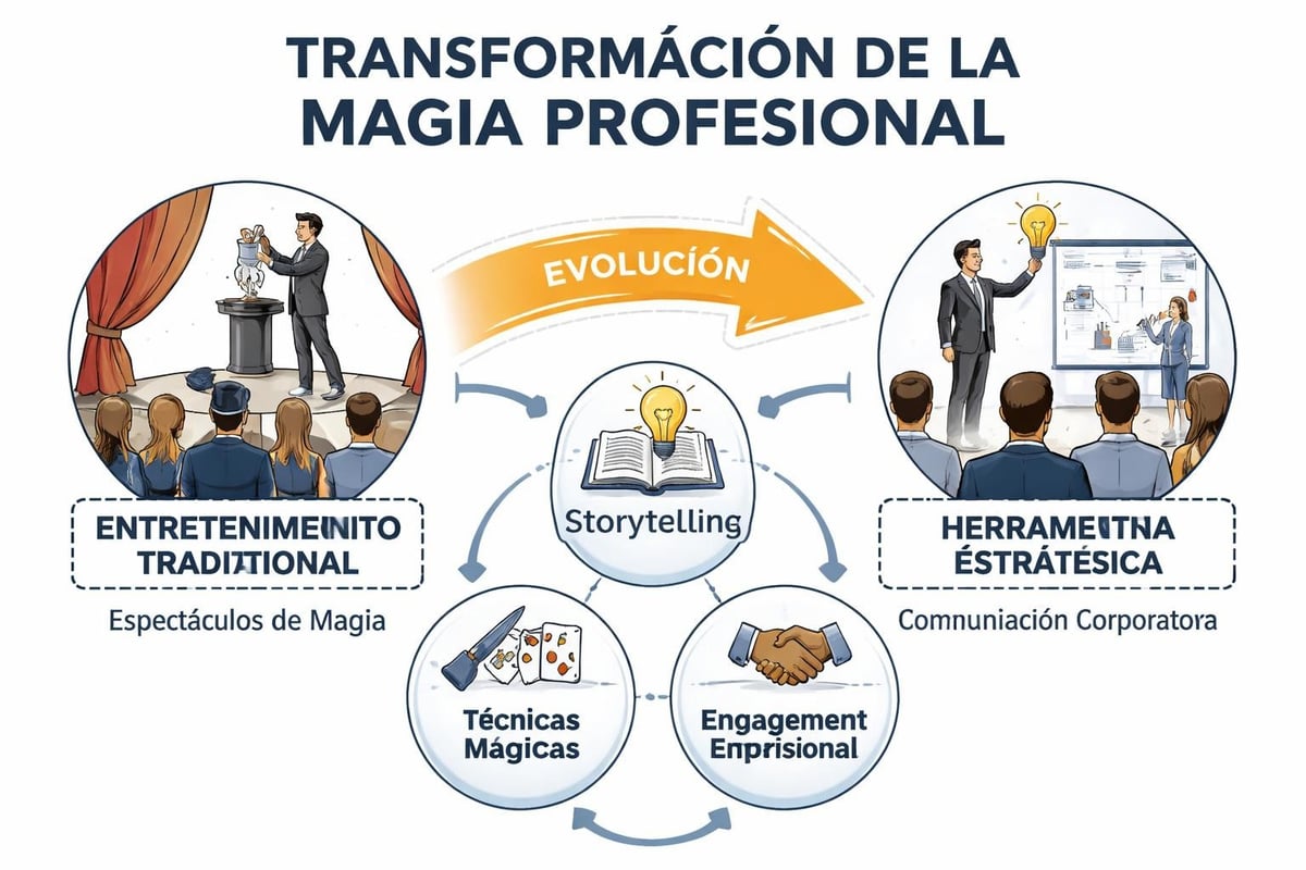 Evolución de la magia corporativa