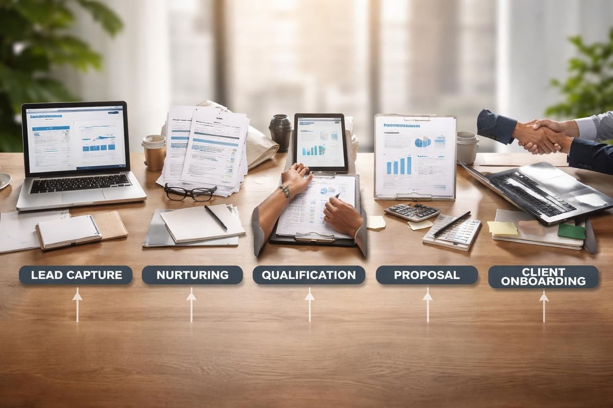 Sales automation workflow