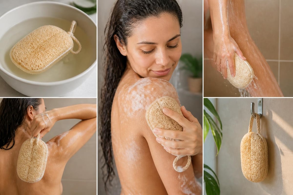 Loofah anvendelse