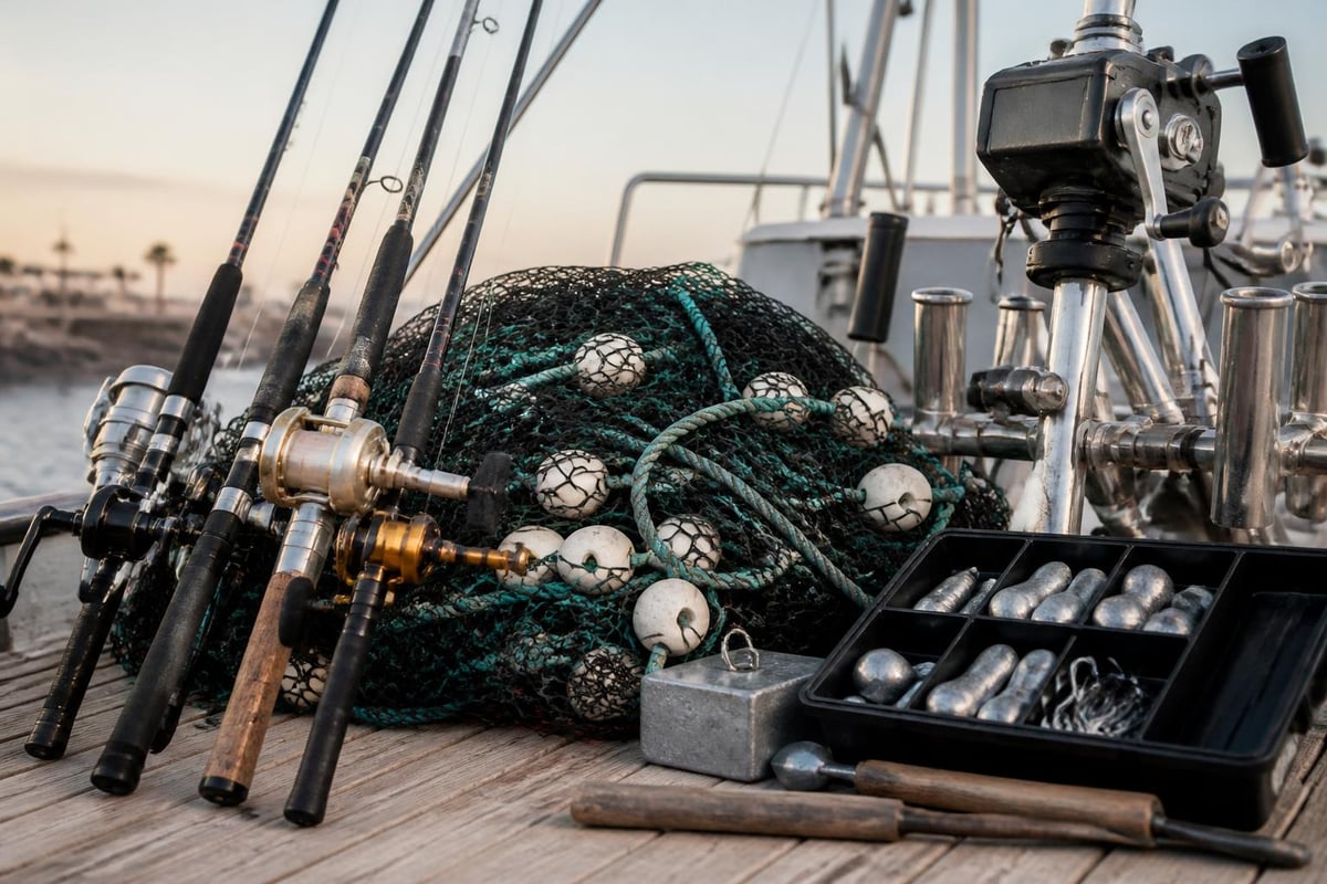 Essential fishing gear categories