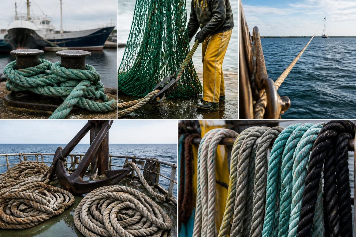 Rope applications in fishing
