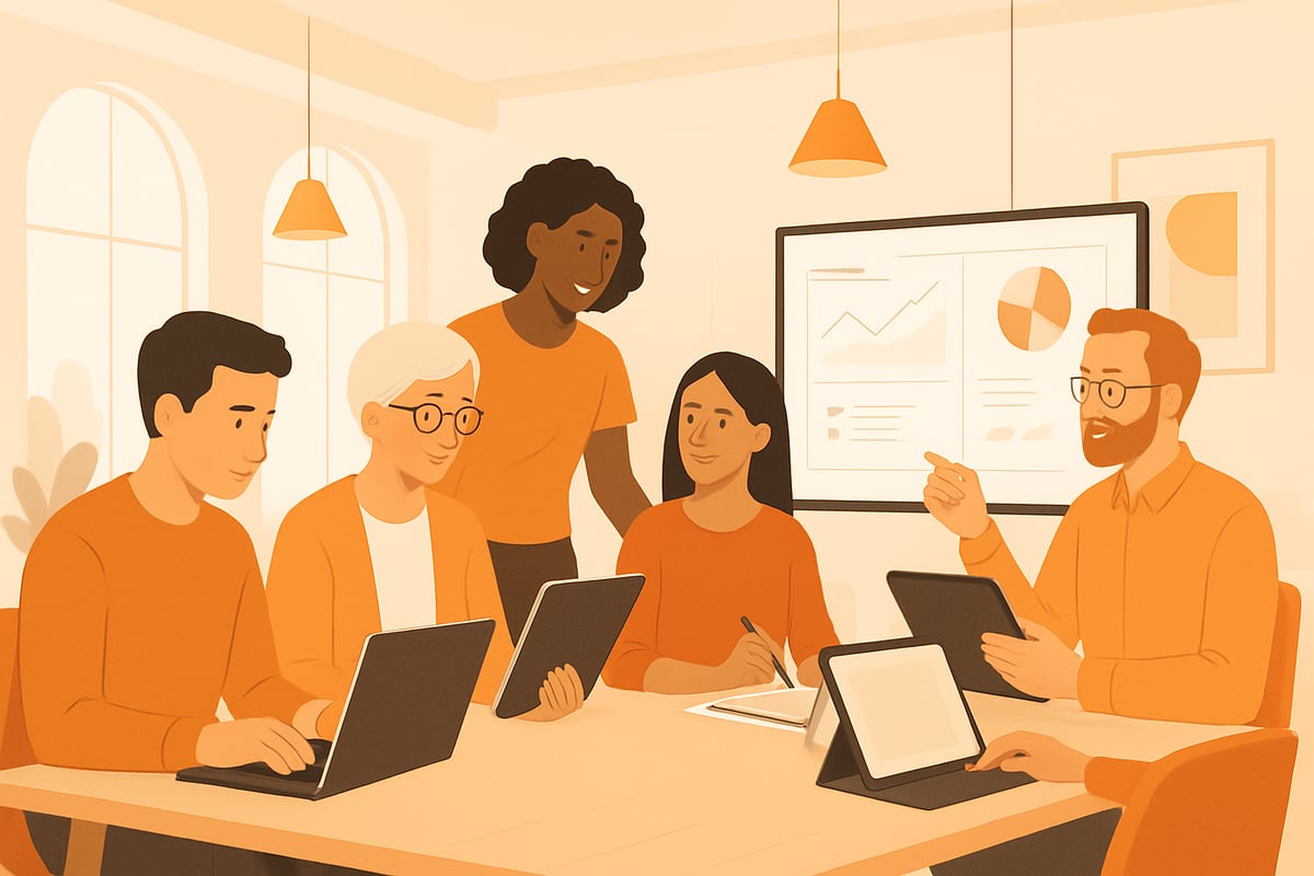 Modern Workplace Guide 2025: Zukunftsfähig Arbeiten 1 Der Modern Workplace 2025: Definition, Trends und Treiber